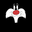 Sweat Femme Gros Plan Sylvestre Grosminet Looney Tunes - Noir