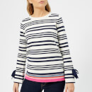 Joules Women's Myanna Tie Sleeve Jumper - Bircham Stripe