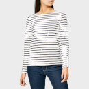 Joules Women's Harbour Print Gold Star Jersey Top - White