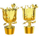 Marvel MS 10 Groot Gold Chrome Pop! Vinyl Figure