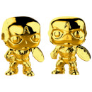 Marvel MS 10 Captain America Gold Chrome Pop! Vinyl Figure