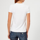 Guess Women's Short Sleeve Crew Neck Lettering T-Shirt - True White