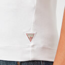 Guess Women's Short Sleeve Crew Neck Lettering T-Shirt - True White