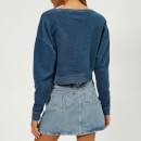 Guess Women's Indigo Fleece - Indigo Blue