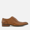 Dune Men's Payne Leather Brogues - Tan