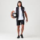 Tru-Fit mikina bez rukávu - XS - Černá