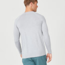 Myprotein Performance Long Sleeve T-Shirt - Grey Marl - XS - Silver Marl