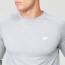 Myprotein Performance Long Sleeve T-Shirt - Grey Marl - XS - Silver Marl