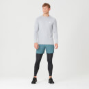 Myprotein Performance Long Sleeve T-Shirt - Grey Marl - XS - Silver Marl