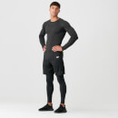Charge Compression Long Sleeve Top - Black - S