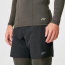 Myprotein Charge Compression Long Sleeve Top - Dark Khaki - XS - Dark Khaki