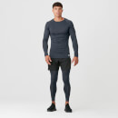 Myprotein Charge Compression Long Sleeve Top - Navy Marl - XS - Navy Marl