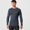 Myprotein Charge Compression Long Sleeve Top - Navy Marl - XS - Navy Marl