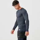 Myprotein Charge Compression Long Sleeve Top - Navy Marl - XS - Navy Marl