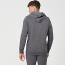 Myprotein Tru-Fit Full Zip Hoodie - Charcoal Marl - XS - Charcoal Marl