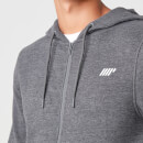 Myprotein Tru-Fit Full Zip Hoodie - Charcoal Marl - XS - Charcoal Marl