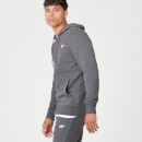 Myprotein Tru-Fit Full Zip Hoodie - Charcoal Marl - XS - Charcoal Marl