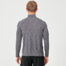 Performance Long-Sleeve ¼ Zip-Top - XS - Black Marl