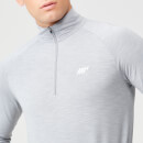 Myprotein Performance 1/4 Zip Top - Grey Marl - XS - Silver Marl