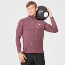 Myprotein Performance 1/4 Zip Top - Burgundy Marl - XS - Burgundy Marl