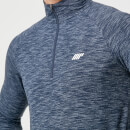 Myprotein Performance 1/4 Zip Top - Navy Marl - XS - Navy Marl