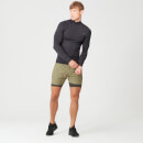 Myprotein Sculpt Seamless 1/4 Zip Top - Slate - XS