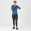 Sculpt Seamless 1/4 Zip Top - Petrol Blue - XS - Petrol Blue