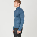Sculpt Seamless 1/4 Zip Top - Petrol Blue - XS - Petrol Blue
