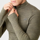 Camisola com fecho de correr Sculpt Seamless ¼ - XS - Light Olive