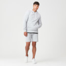 Tru-Fit Sweatshorts - S - Gris Chiné