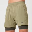 Myprotein Power Shorts - Light Olive - L - Light Olive