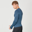 Camisola de manga comprida Sculpt Seamless - XS - Petrol Blue