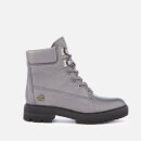 Timberland Women's Metallic London Square 6 Inch Boots - Dark Grey Akita