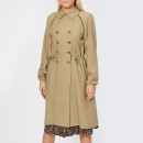 A.P.C. Women's Jackie Trench Coat - Beige Fonce