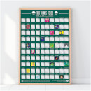 100 Things To Do Bucket List Poster