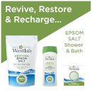 Banho Revigorante com Minerais de Sal Epsom Puro 400 ml