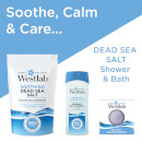Banho Calmante com Minerais de Sal Puro do Mar Morto da Westlab 400 ml