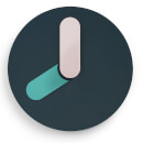 Normann Copenhagen Bold Wall Clock - Petrol