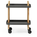Normann Copenhagen Block Table Trolley - Dark Grey