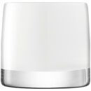 LSA Light Colour Tealight Holder - 8.5cm - White