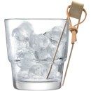 LSA Mixologist Cocktail Ice Bucket and Tongs