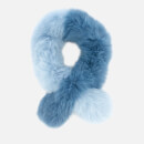 Charlotte Simone Women's Polly Pop Scarf - Sky Blue/Denim Blue