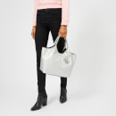 Guess Women's Flora Small Shopper Bag - Silver