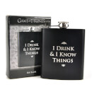 Game Of Thrones Hip Flask (I Drink And Know Things)