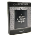 Game Of Thrones Hip Flask (I Drink And Know Things)