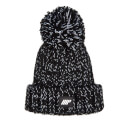 Gorro com pom-pom (Preto)