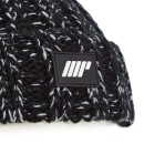 Gorro com pom-pom (Preto)