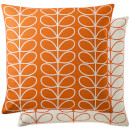 Orla Kiely Small Linear Stem Cushion - Persimmon