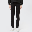 Emporio Armani Women's J28 Mid Rise Jeans - Black