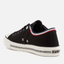 Crosshatch Men's Rotherham Plimsolls - Black